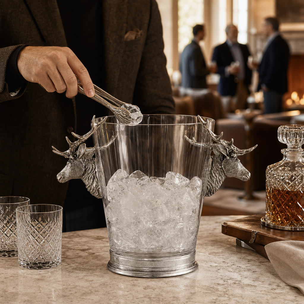 Deer Head Ice Bucket 6