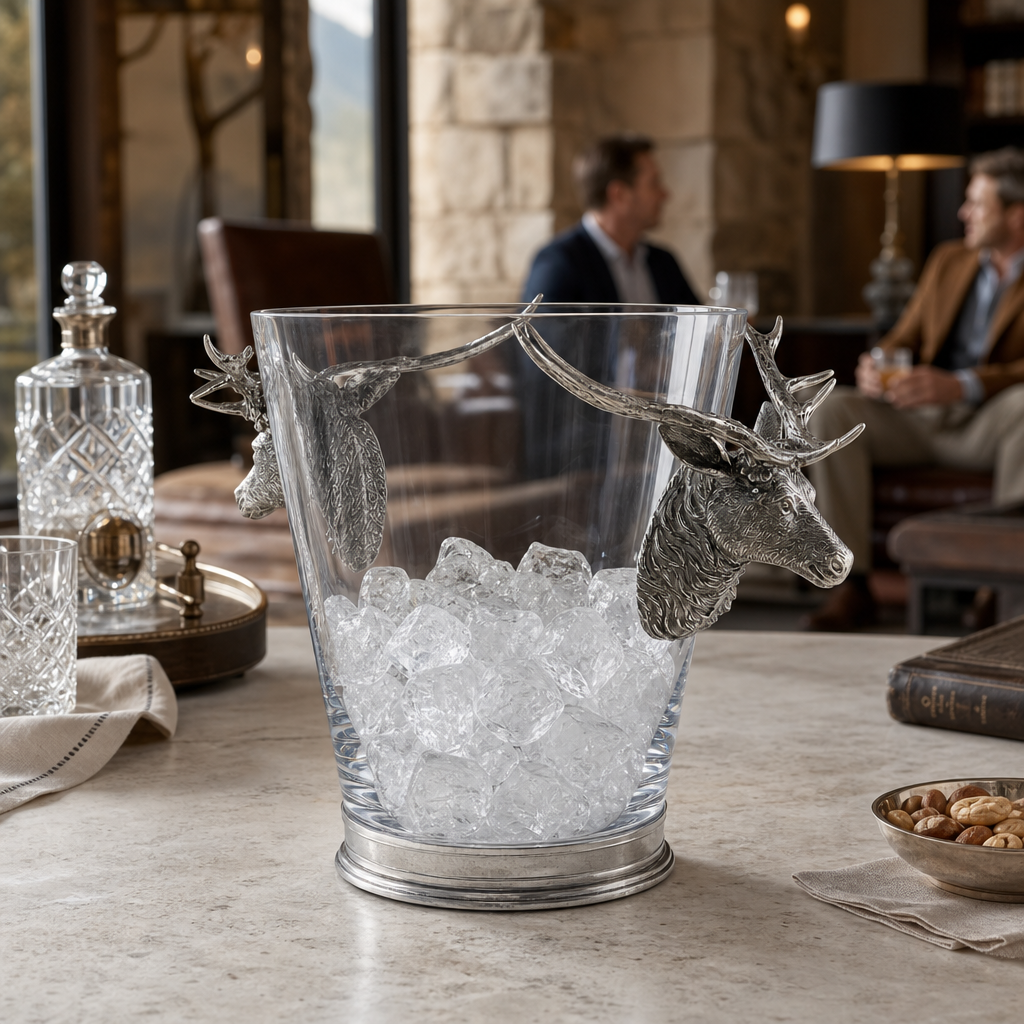Deer Head Ice Bucket 7