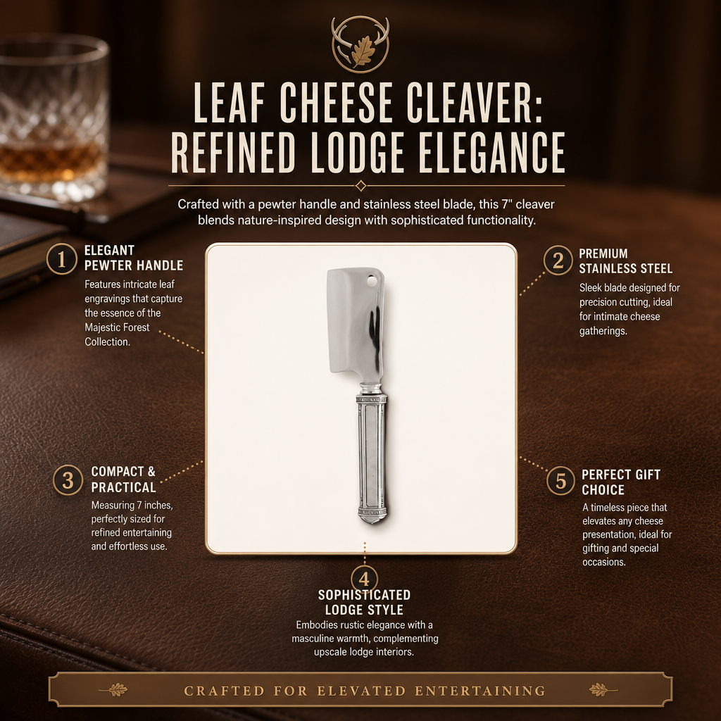 Leaf Cheese Cleaver 4