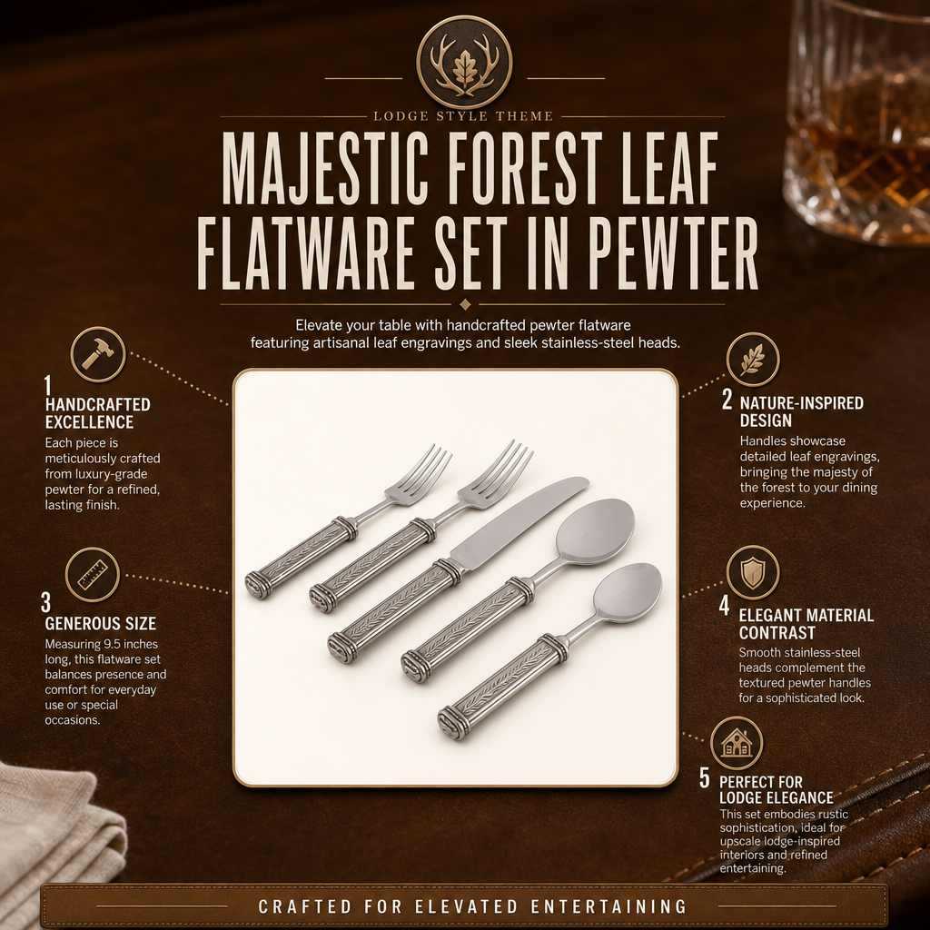 Leaf Flatware Set 9