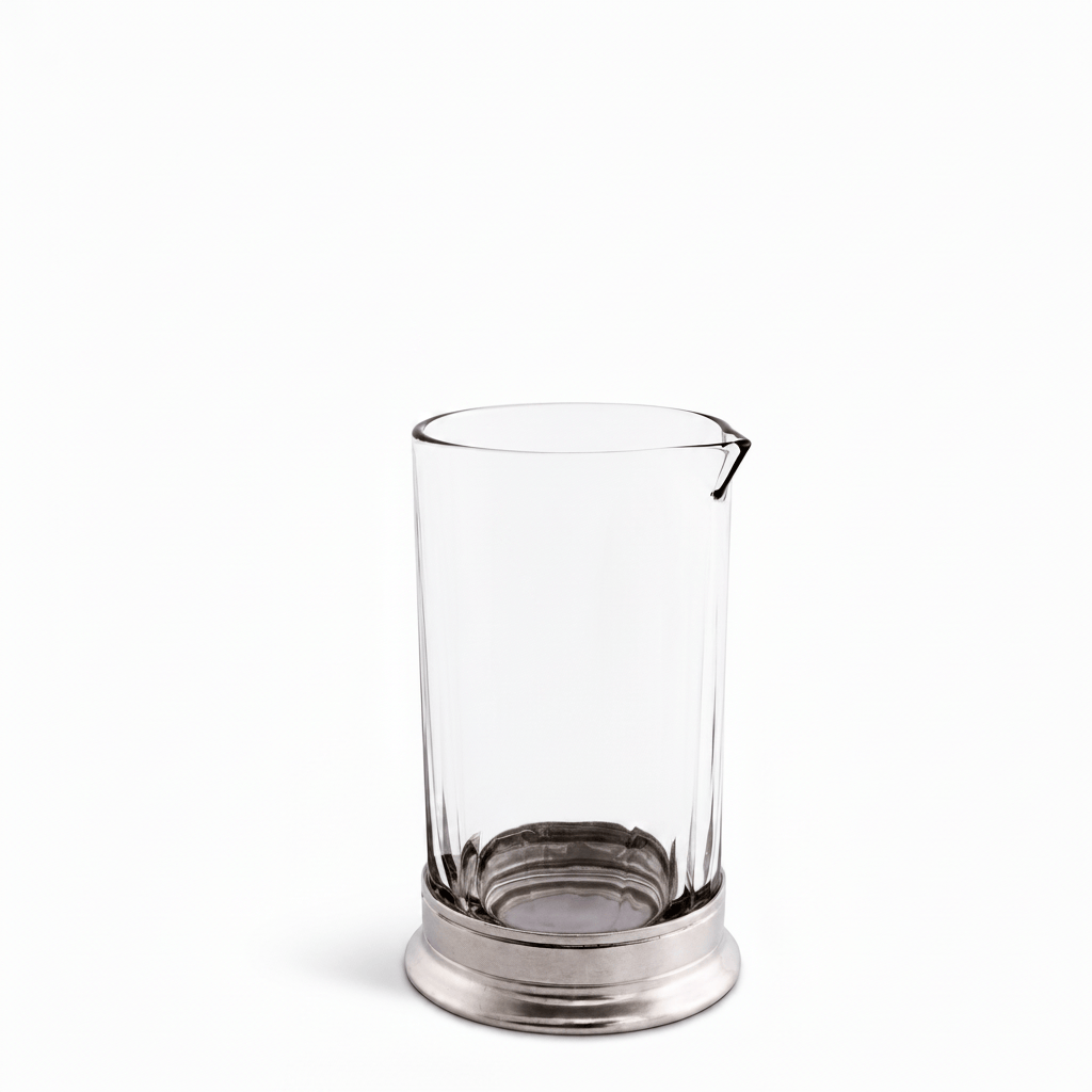 Mixing Pitcher and Stirrer - Hatched Glass 1