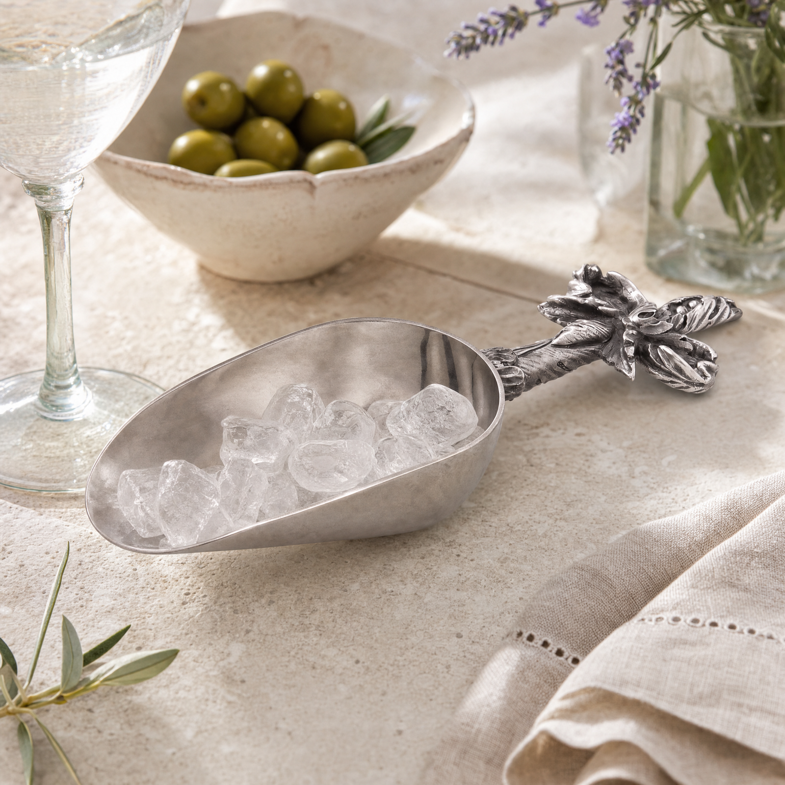 Fleur De Lis Ice Scoop 7