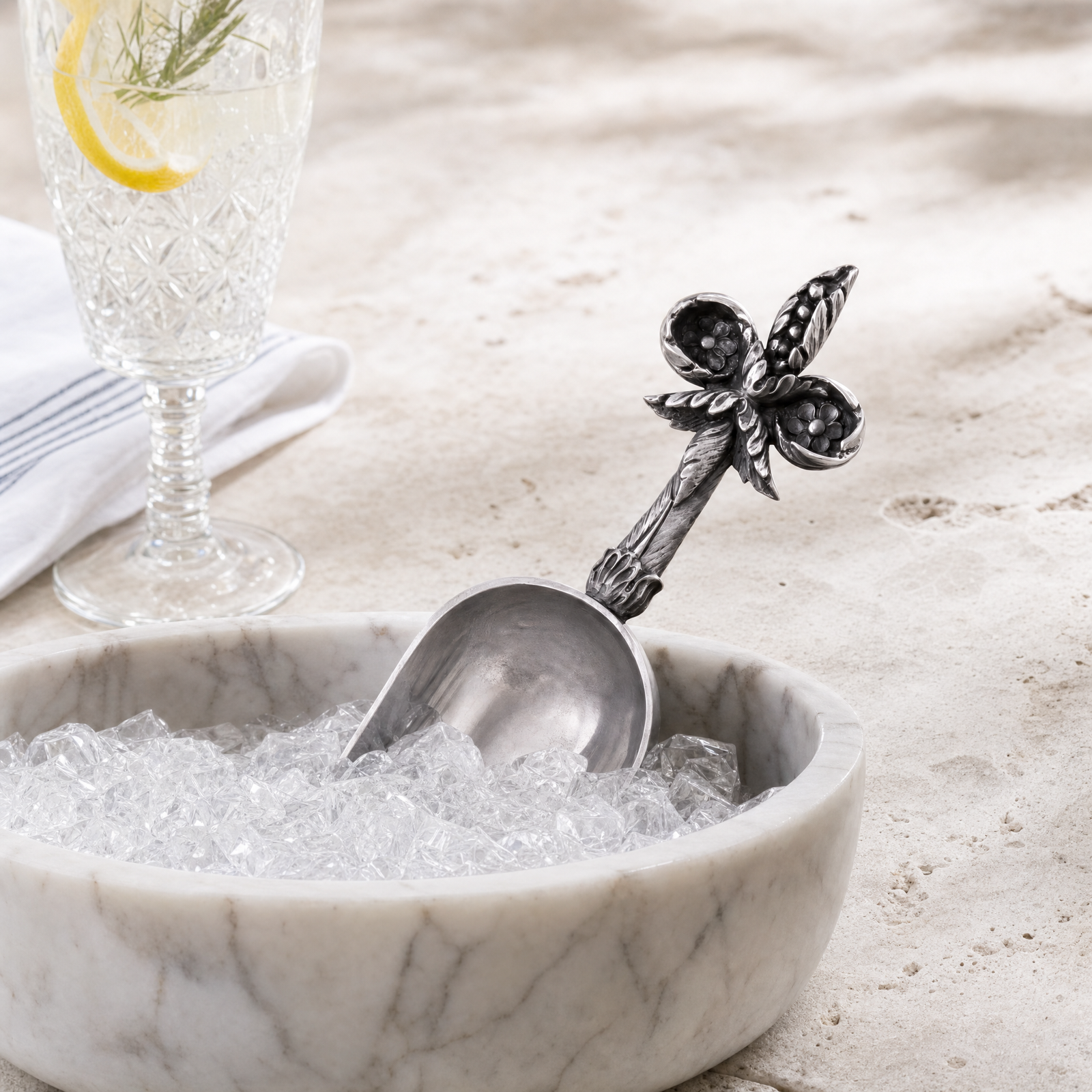 Fleur De Lis Ice Scoop 5