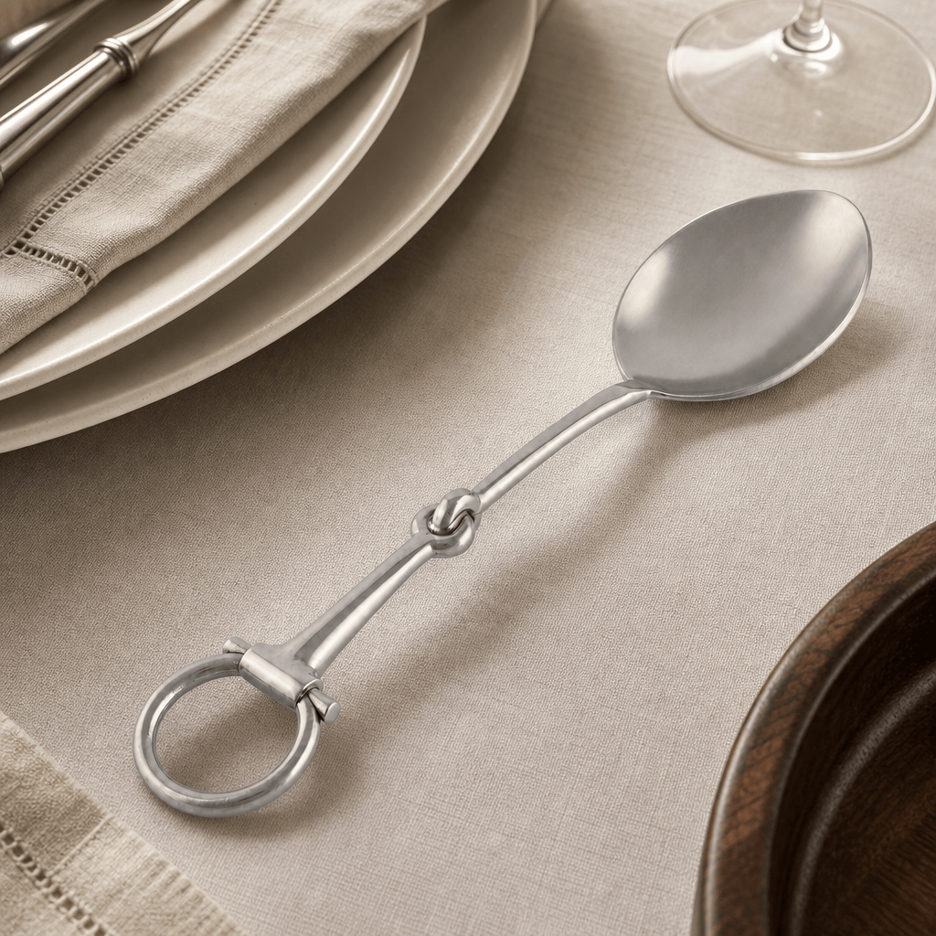 Bit Serving Spoon - Stainless Steel Matt Silver 2