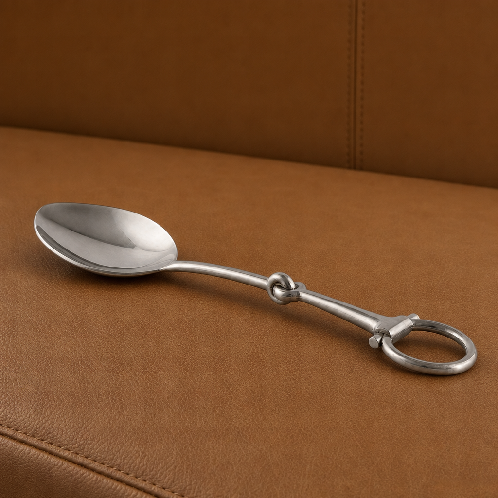 Bit Serving Spoon - Stainless Steel Matt Silver 4