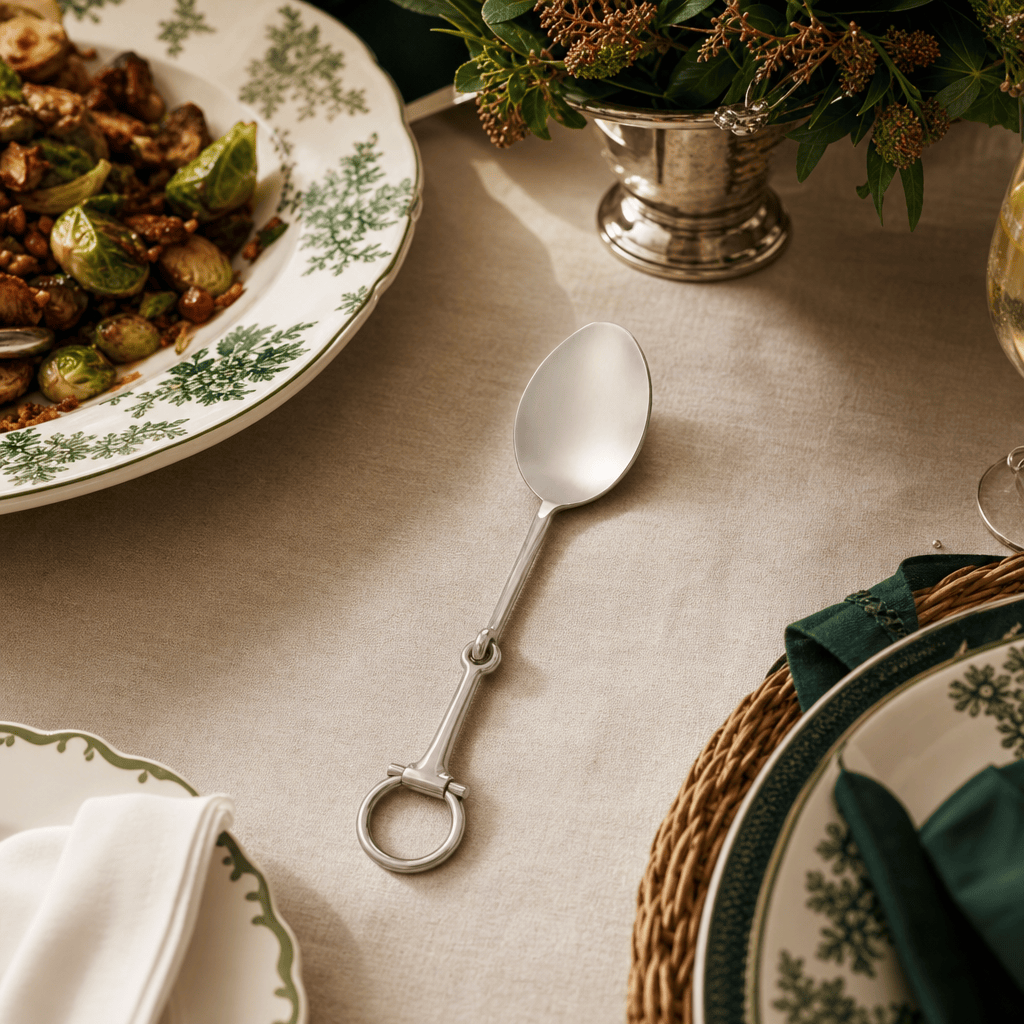 Bit Serving Spoon - Stainless Steel Matt Silver 5