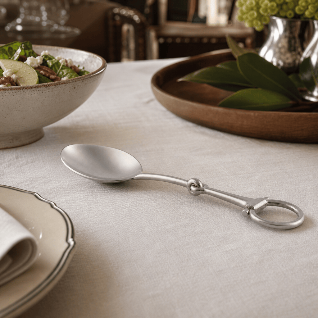 Bit Serving Spoon - Stainless Steel Matt Silver 6