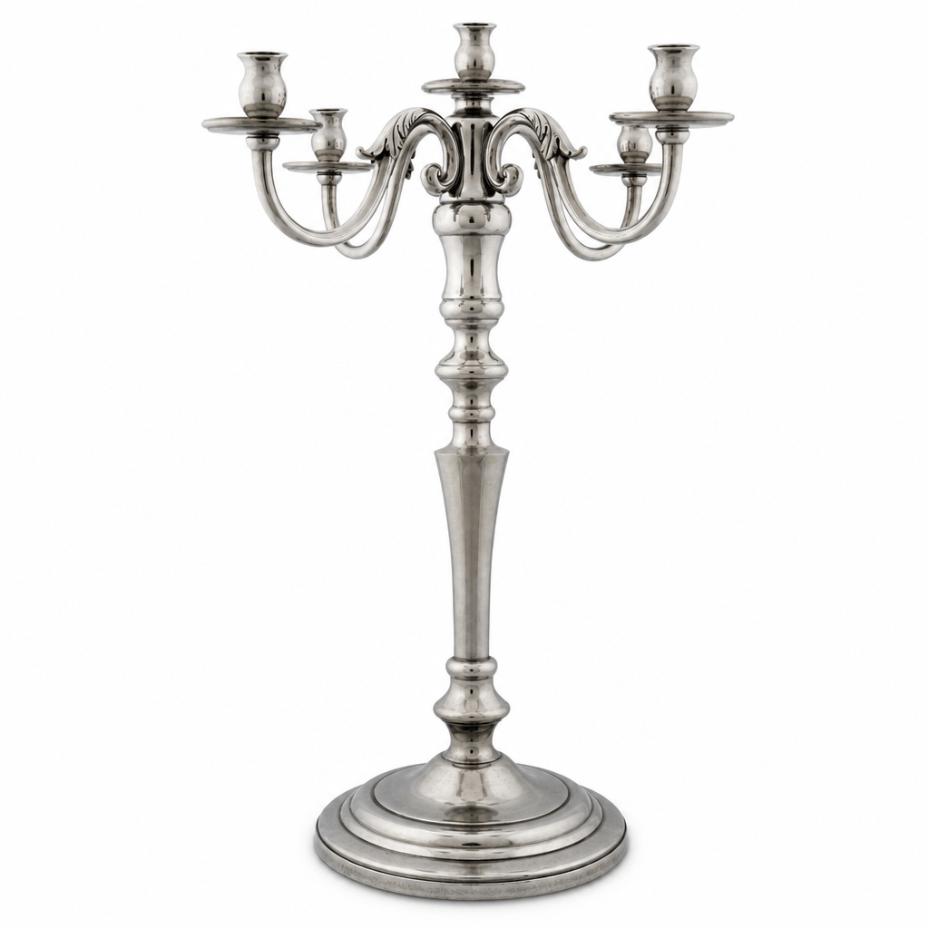 French Candlestick 5 Light Large 1