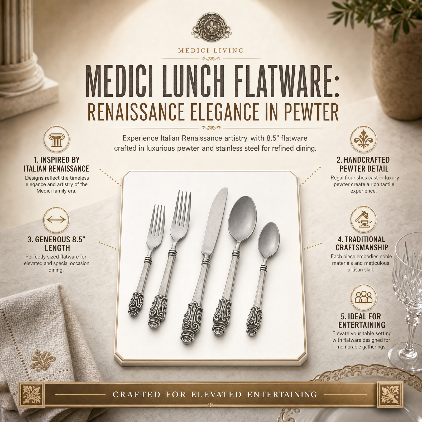 Medici Lunch Flatware 11