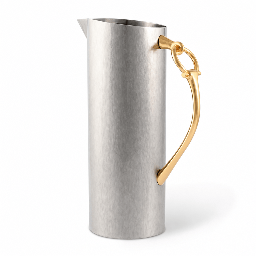 Equestrian Bit Handle Stainless Steel Pitcher 1