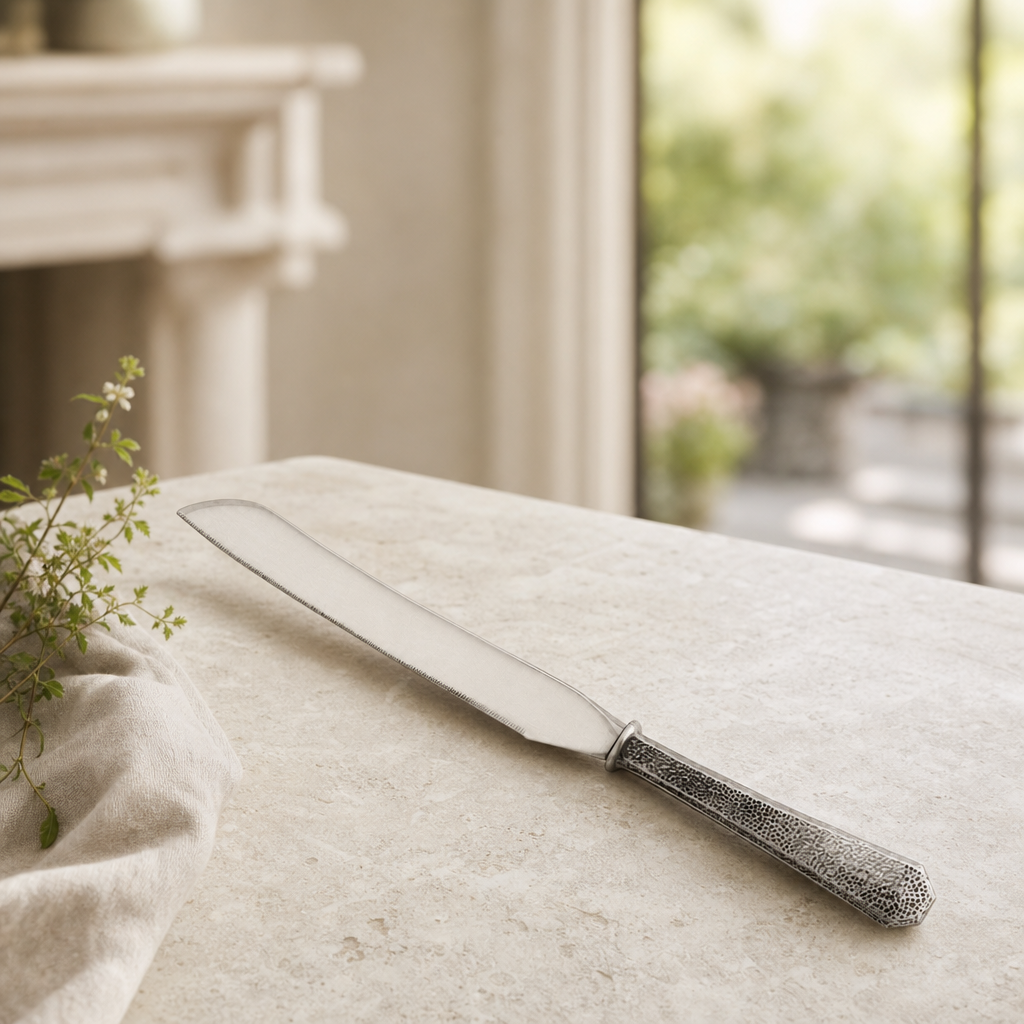 Hammered Cake Knife 2