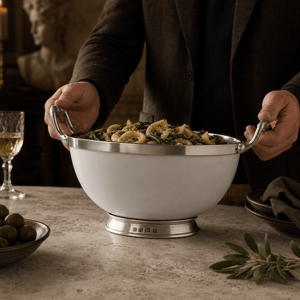 Serving Bowl Porcelain with Handles 6