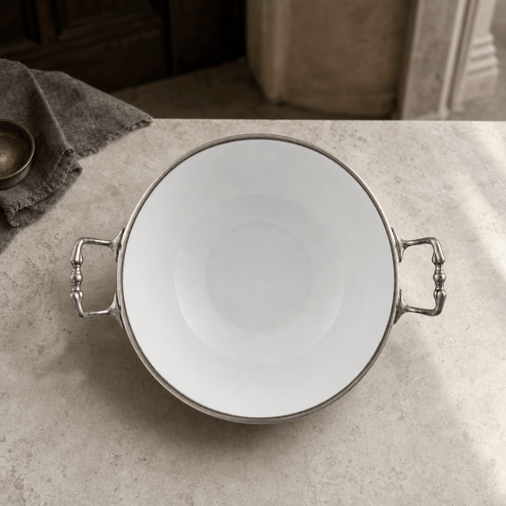 Serving Bowl Porcelain with Handles 4