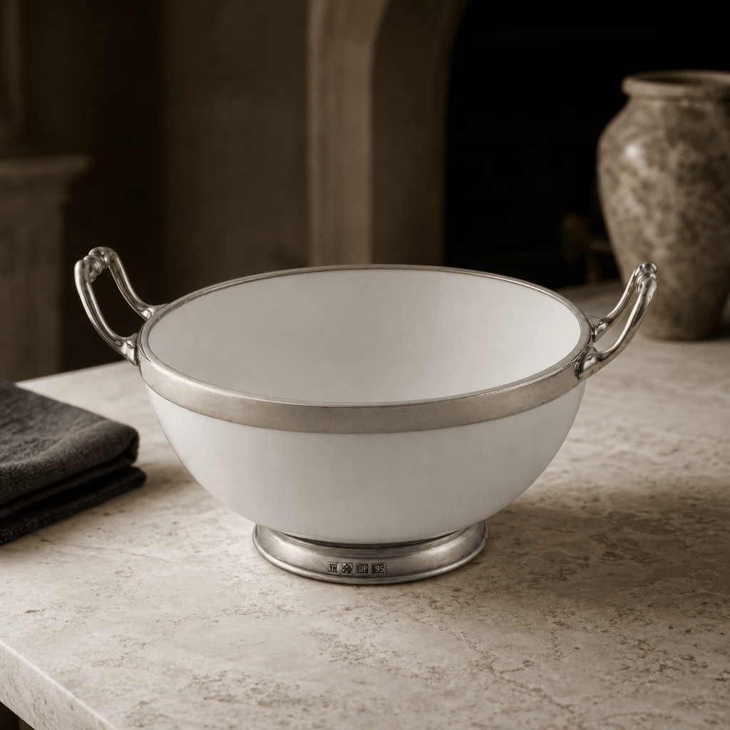 Serving Bowl Porcelain with Handles 5