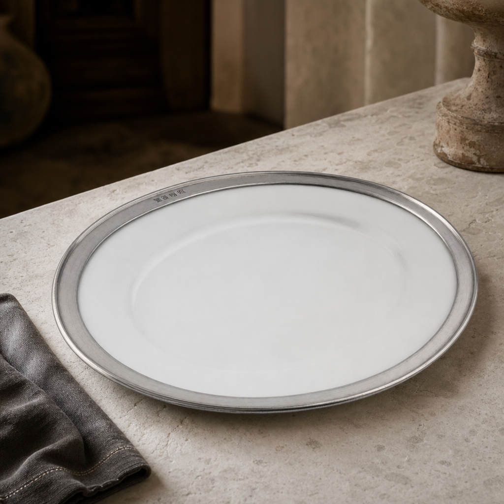 Oval Serving Platter Porcelain Med 2