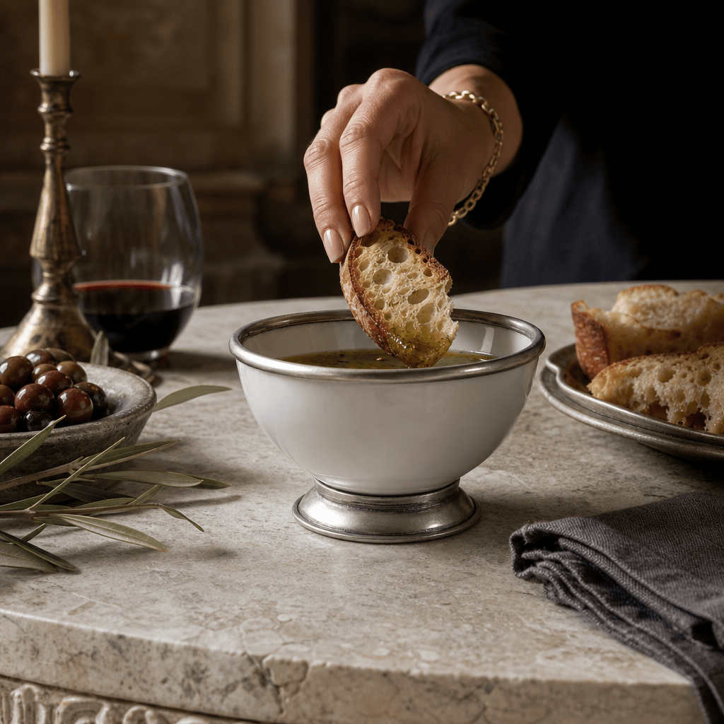 Dip Bowl Porcelain - Med 6
