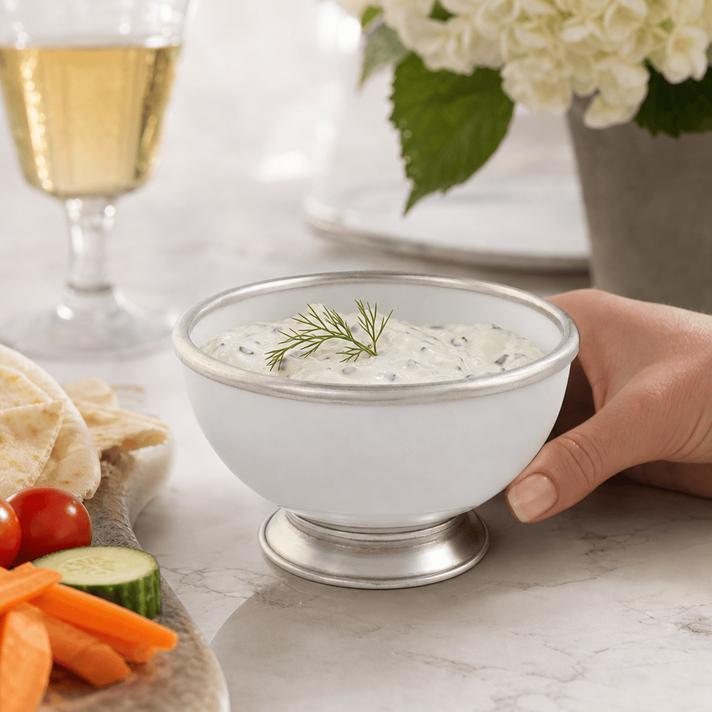 Dip Bowl Porcelain - Med 10