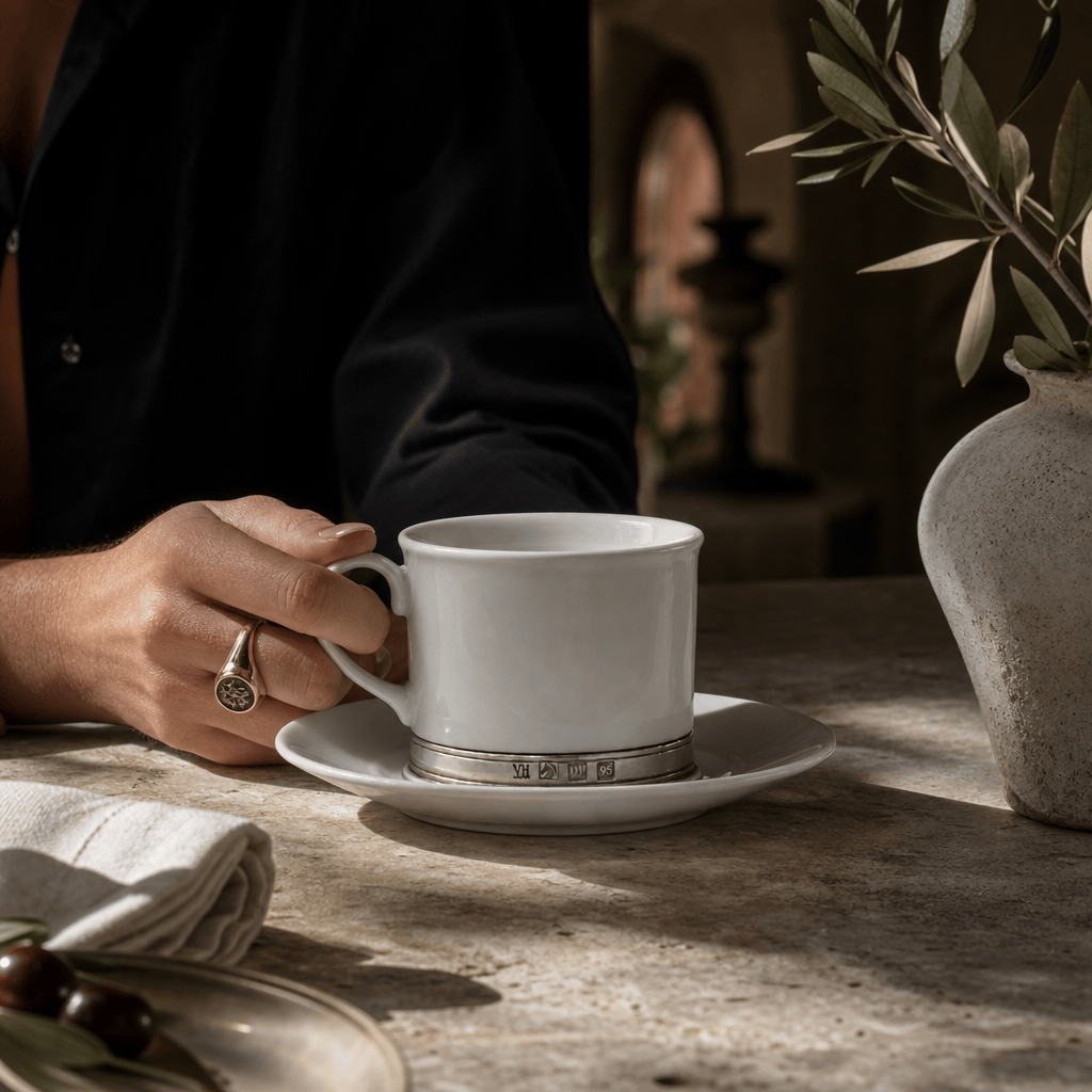 Cappuccino/Tea Cup with Saucer 6