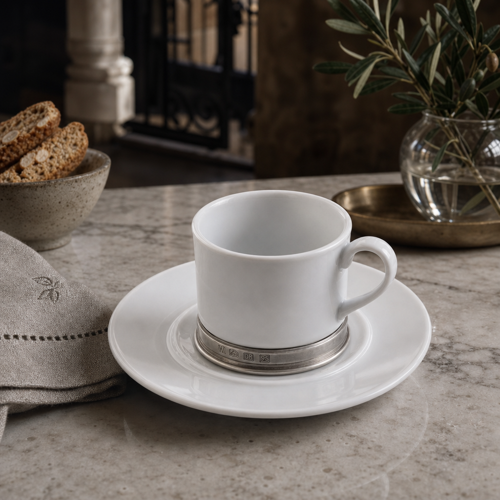 Cappuccino/Tea Cup with Saucer 7