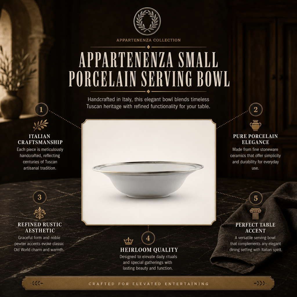 Serving Bowl Porcelain Small 11