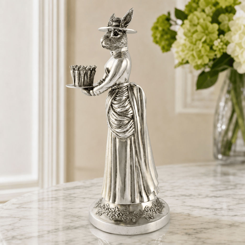 Lady Hare Tall Candlestick 9