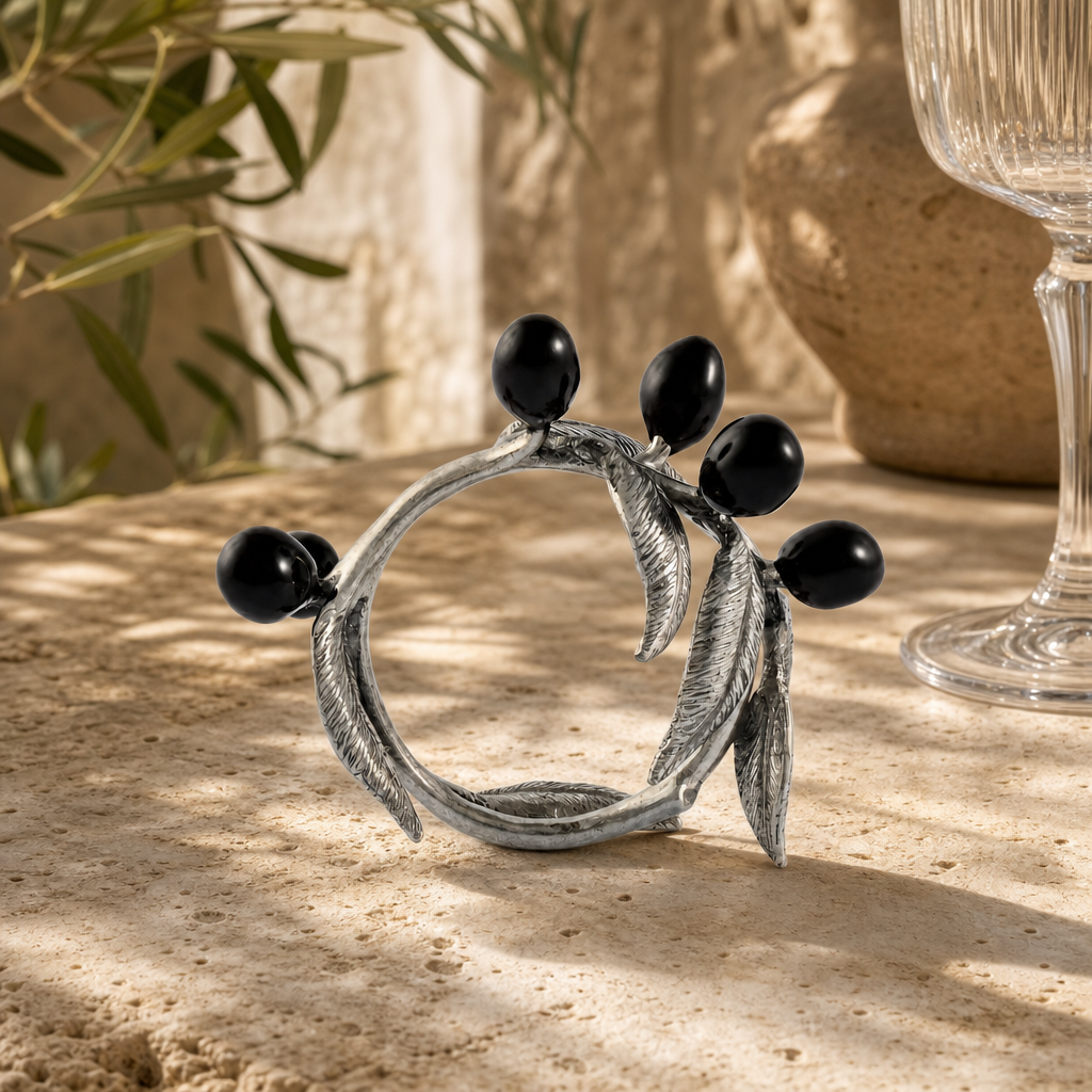 Olive Napkin Ring 4