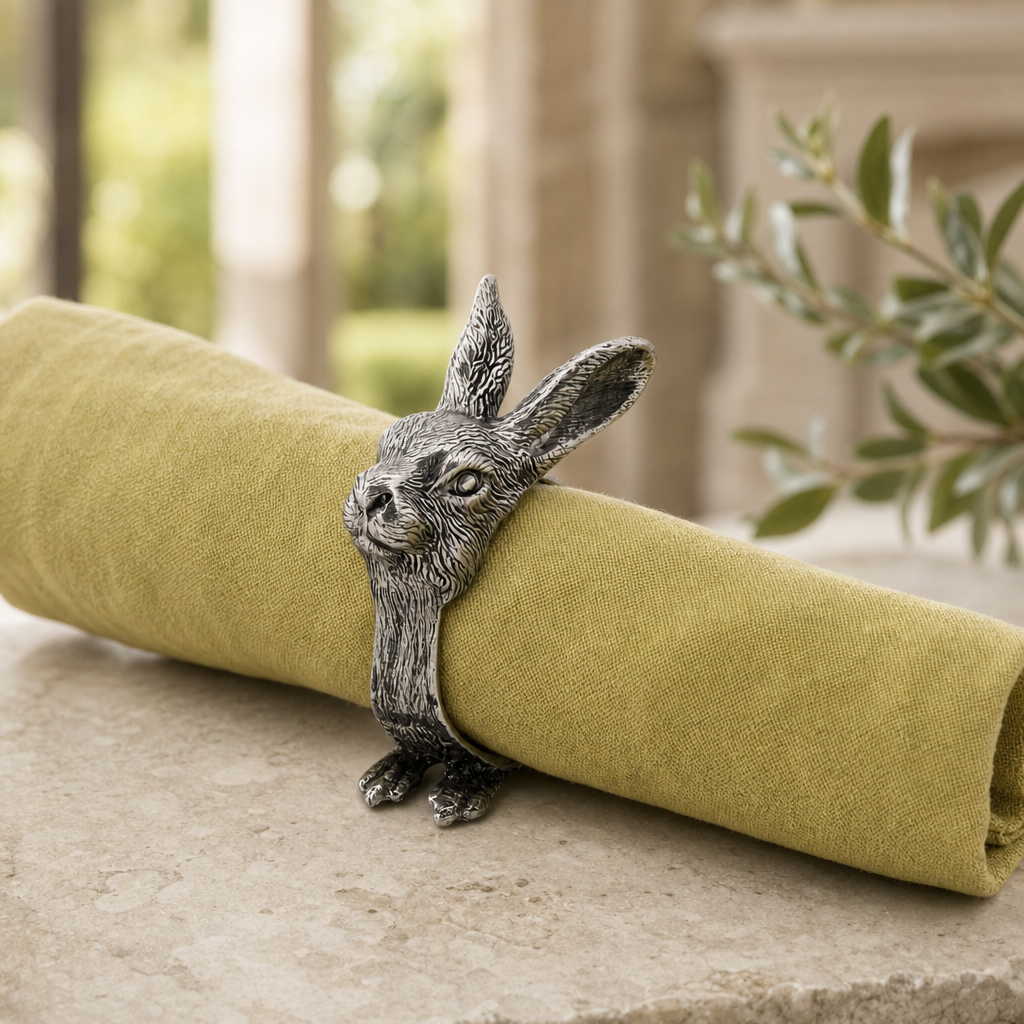 Rabbit Napkin Rings 3