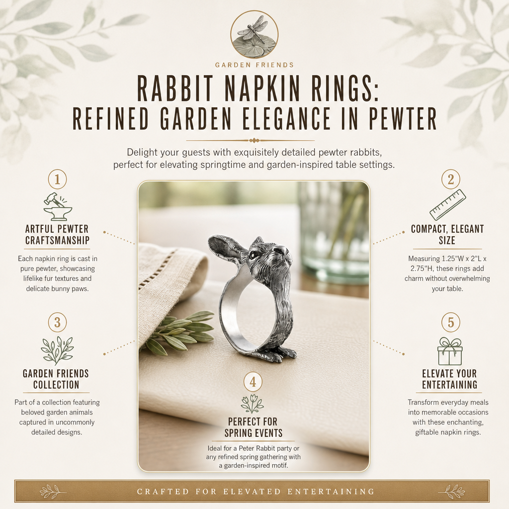 Rabbit Napkin Rings 1