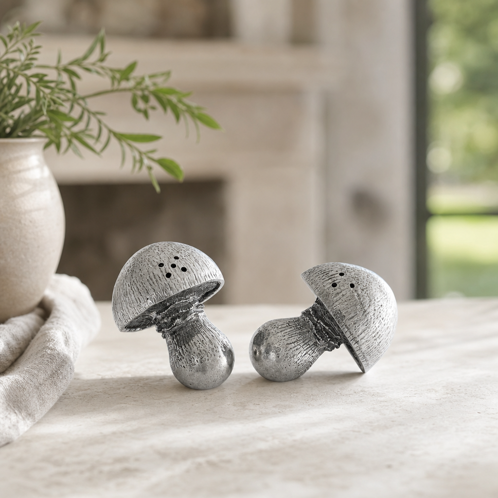 Mushroom Salt & Pepper Set 3