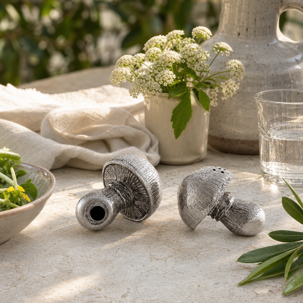 Mushroom Salt & Pepper Set 5