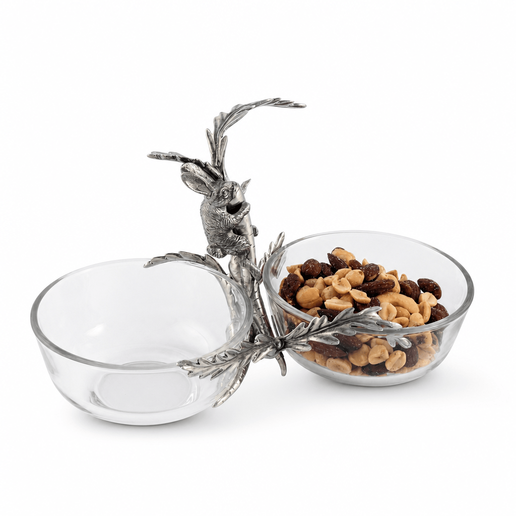 Rabbit / Carrot Double Dish Condiment Server 1