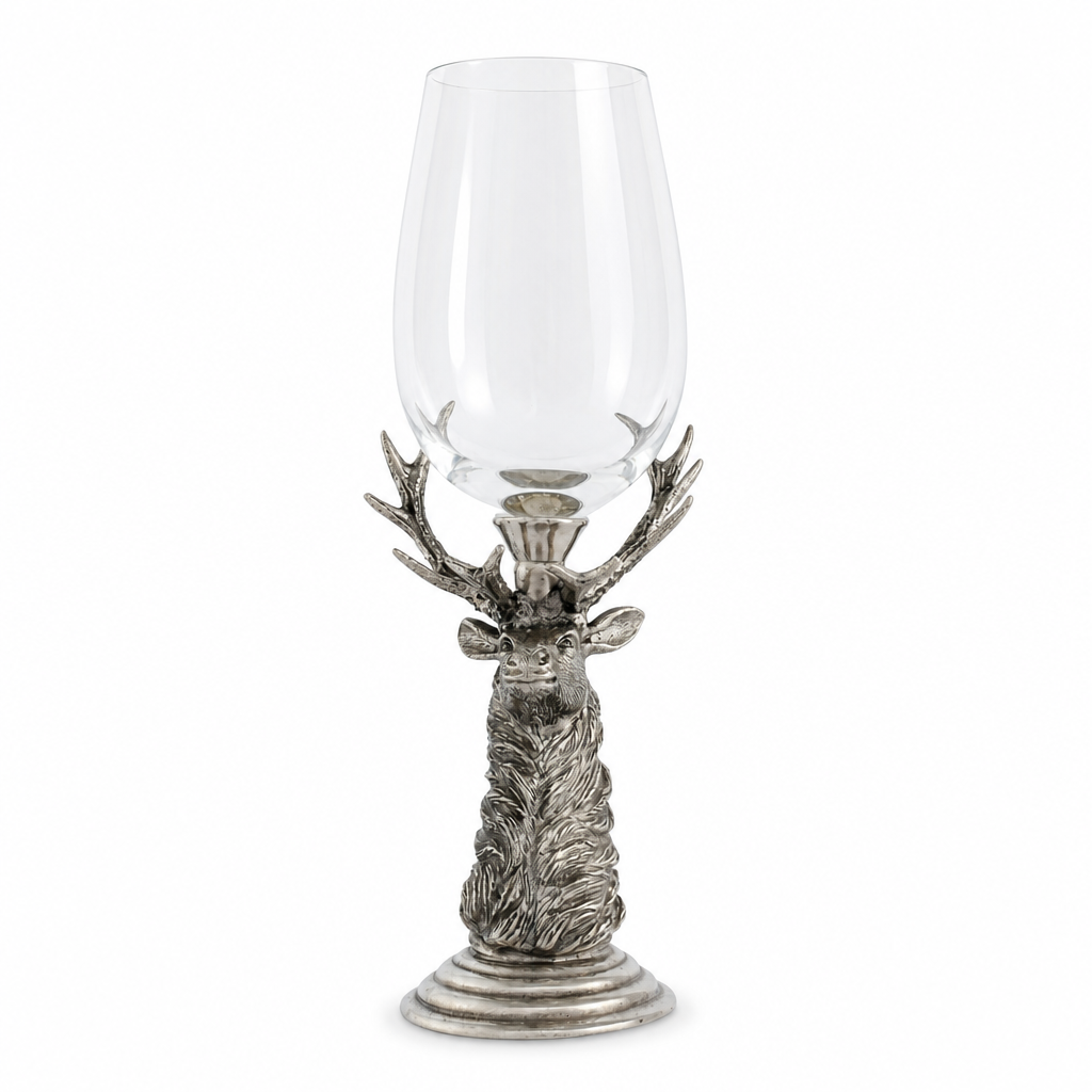 Pewter Elk Stemware 7