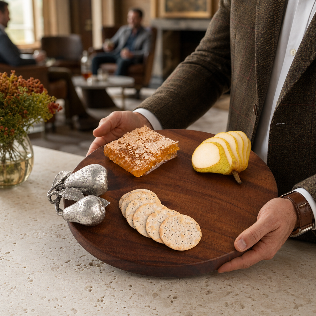 Pear Cheese Tray 6