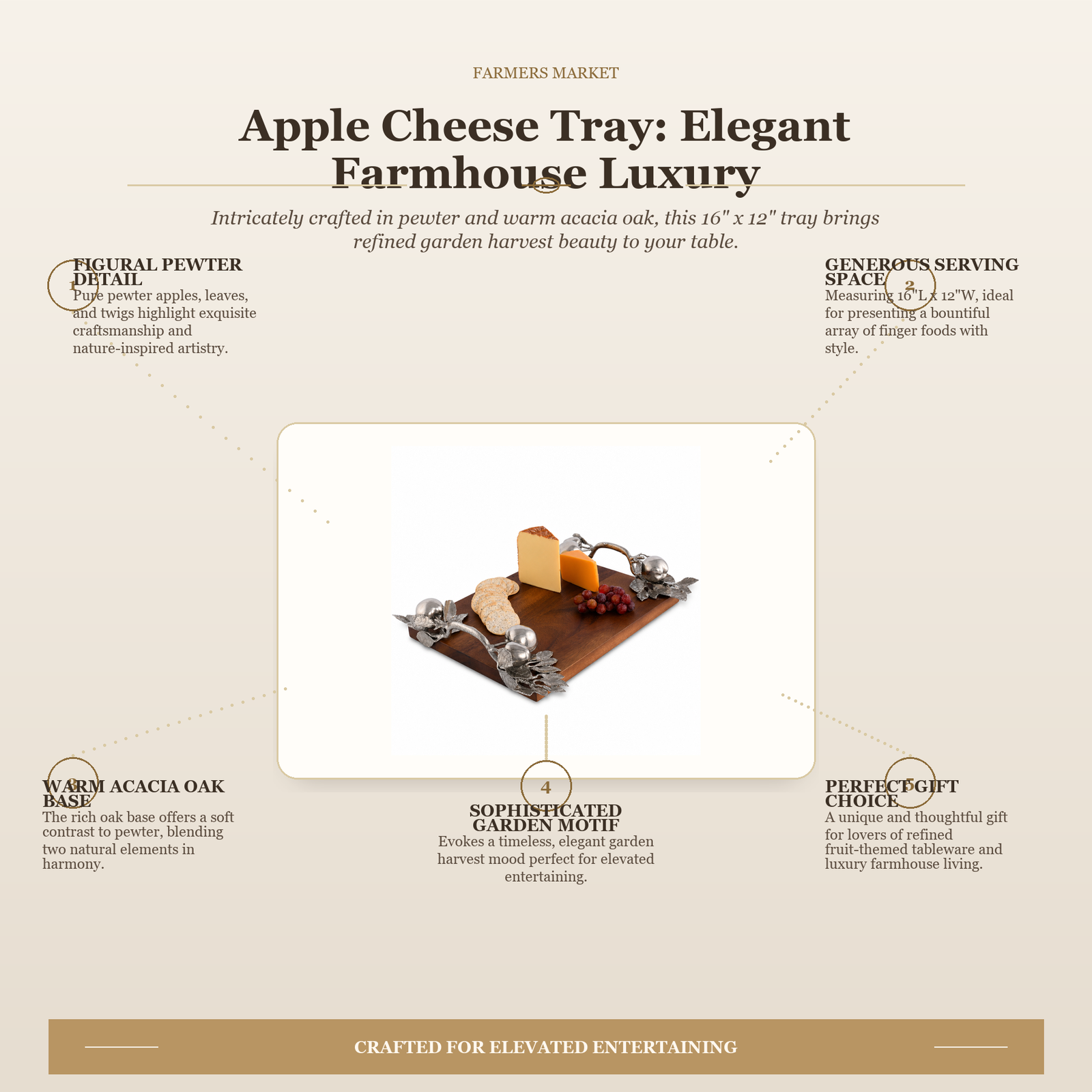 Apple Cheese Tray 11