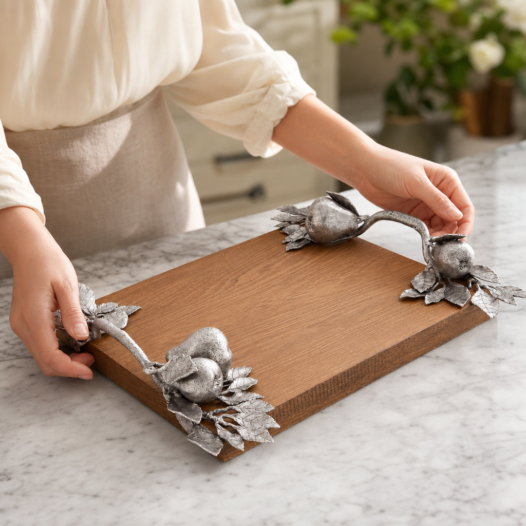 Pear Branch Serving Tray 6
