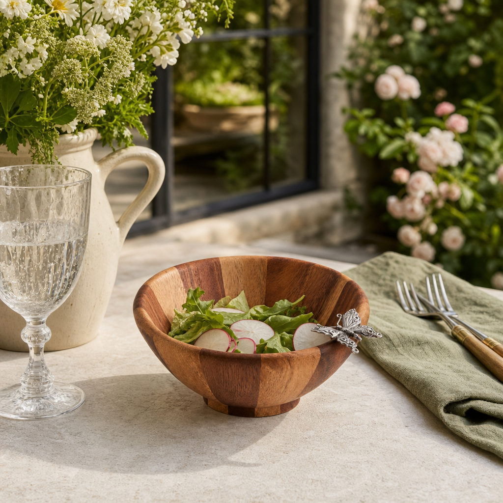 Butterfly Salad Bowl Small 6
