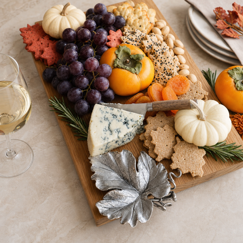 Autumn Vine Cheese Board 5