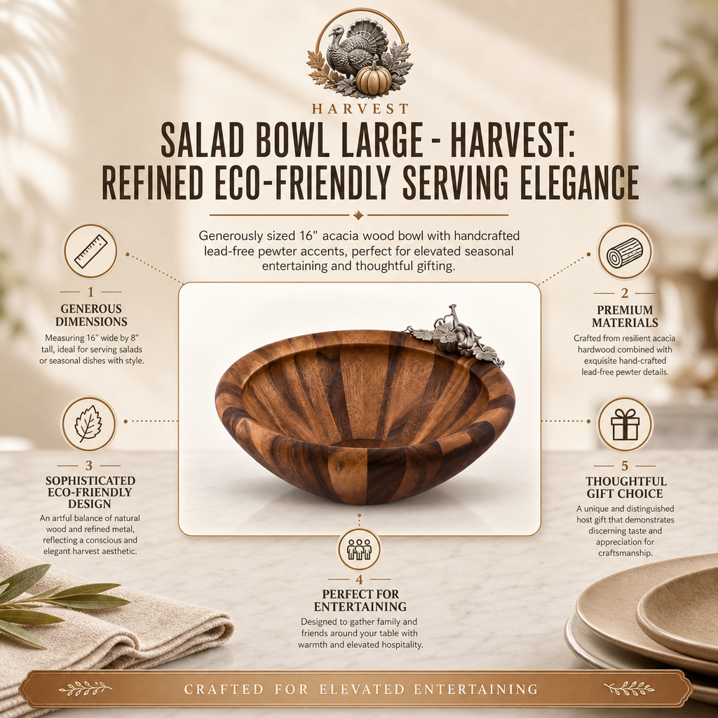 Salad Bowl Large - Harvest 9