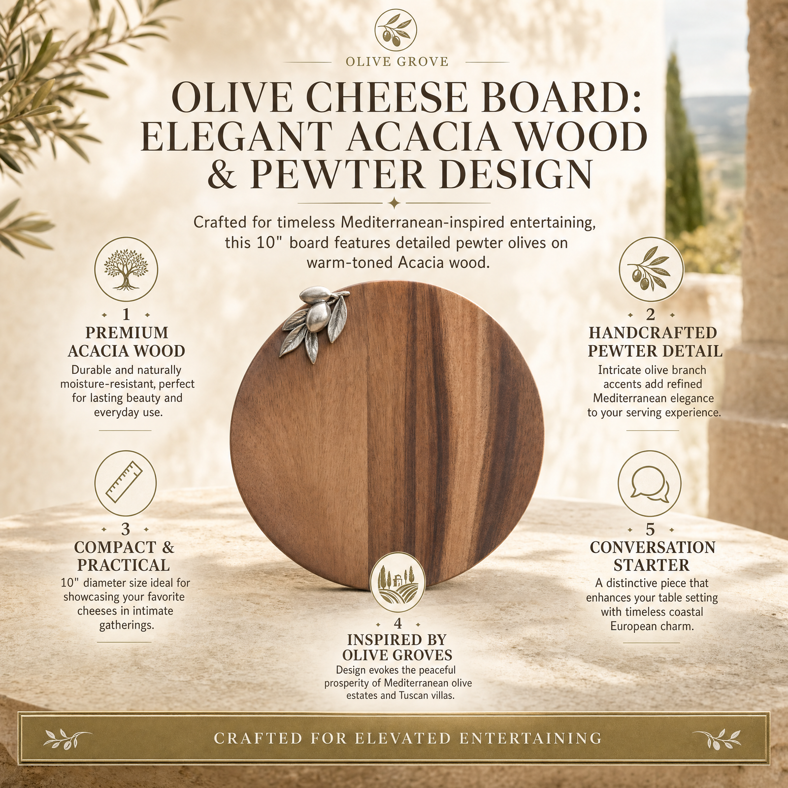 Olive Cheese Board 9
