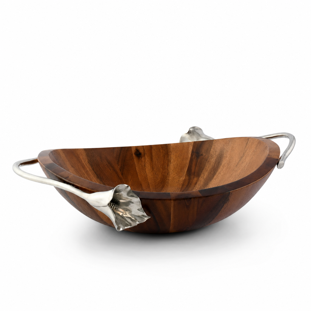 Lily Wood Salad Bowl 1