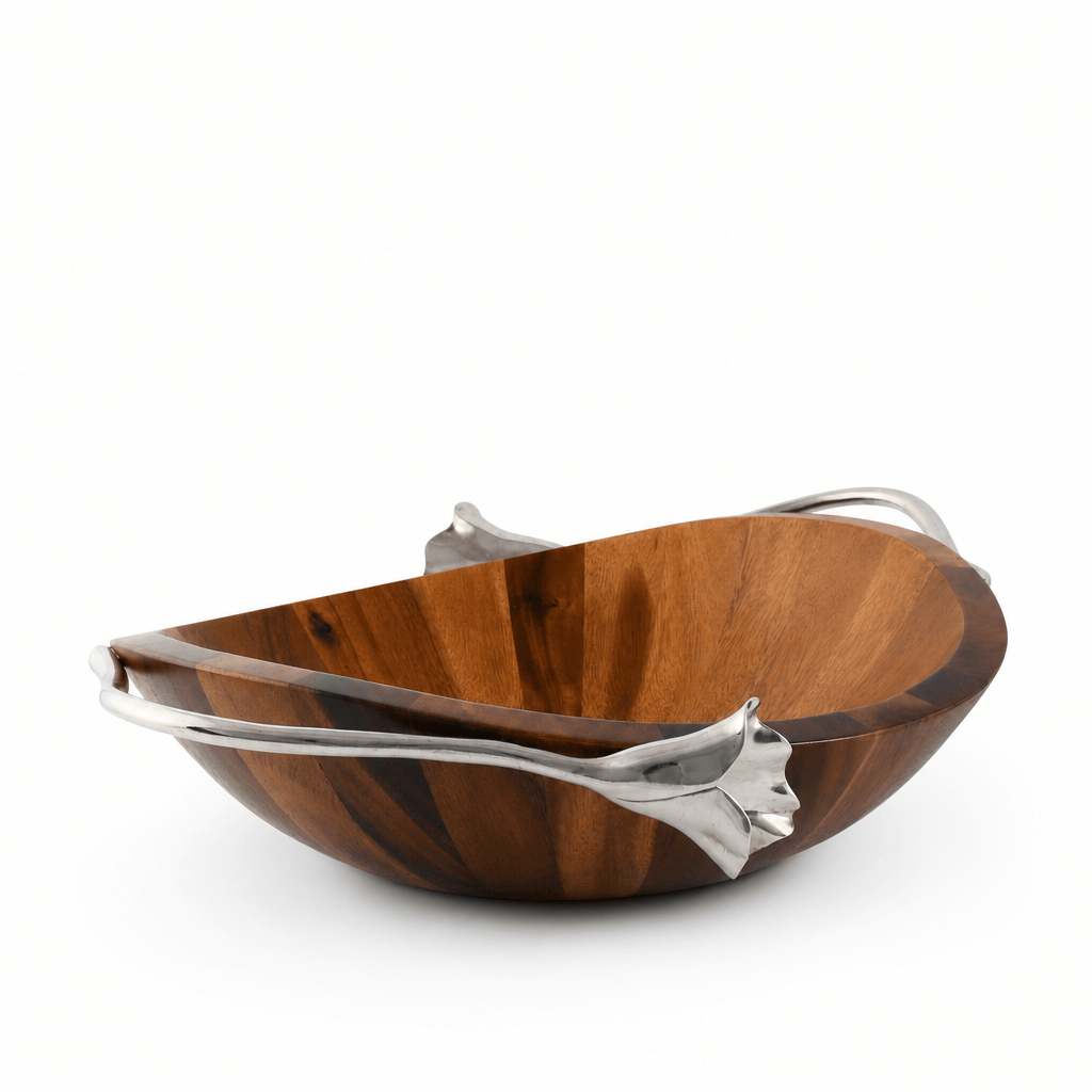 Lily Wood Salad Bowl 10