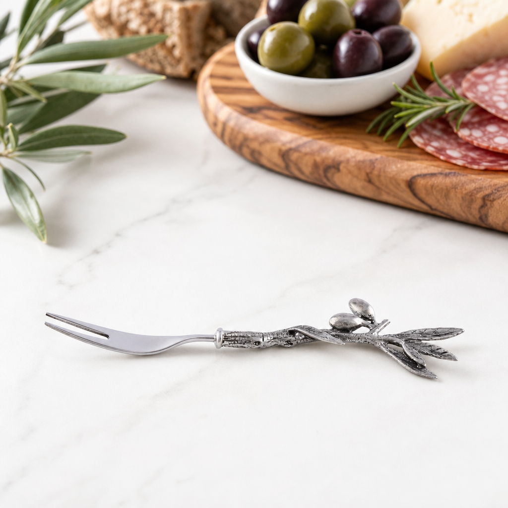 Olive Hors d'oeuvre Fork 7