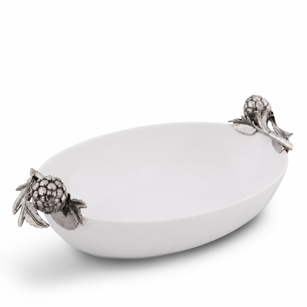 Artichoke Stoneware Serving Dish 7