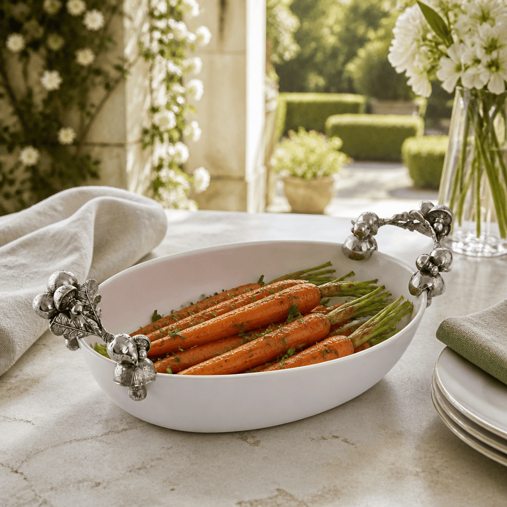 Vegetable Stoneware Dish 8