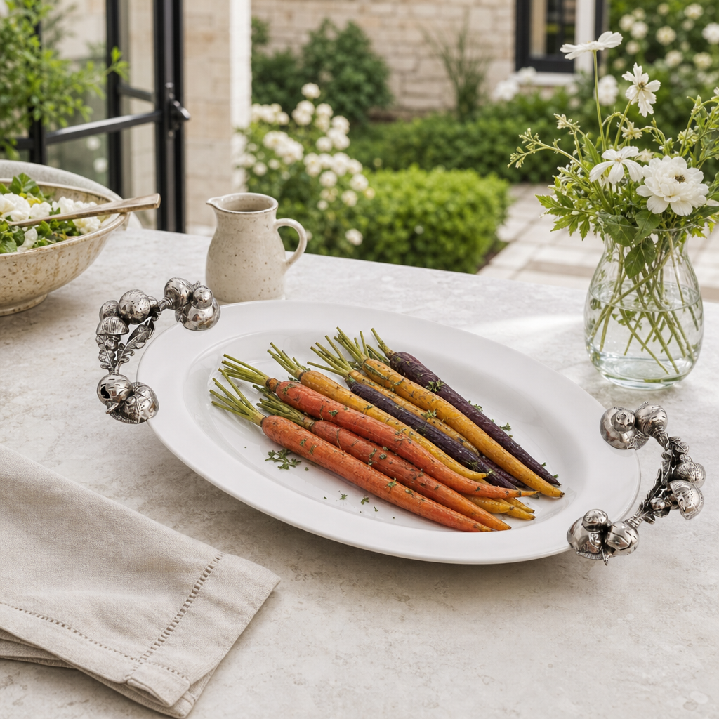 Vegetable Stoneware Dish 9