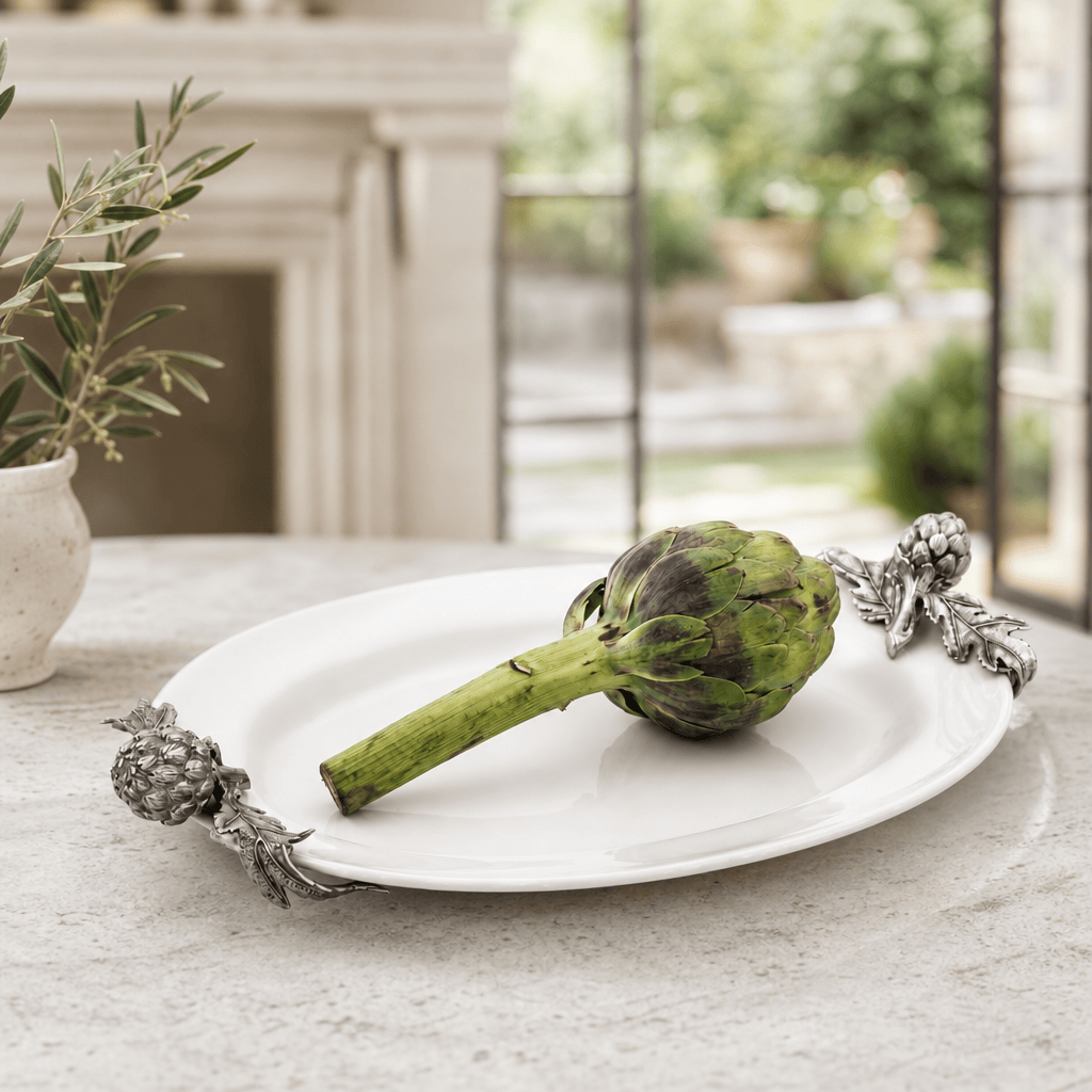 Artichoke Stoneware Deep Tray 2