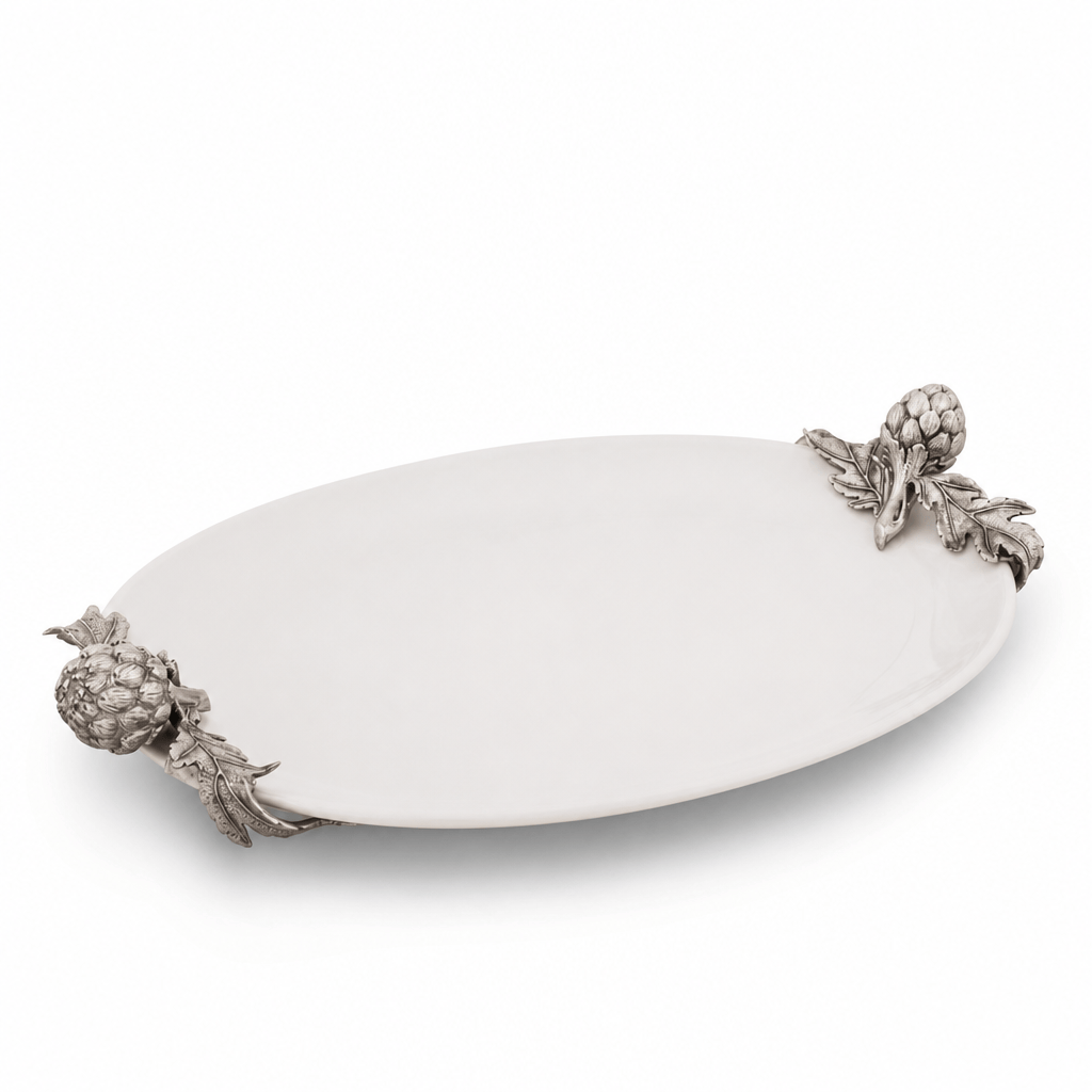 Artichoke Stoneware Deep Tray 10
