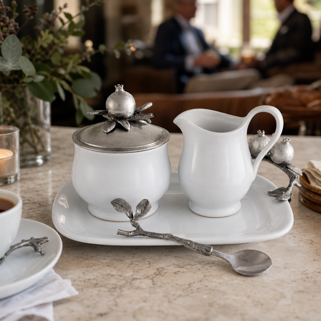 Pomegranate Creamer Set 6