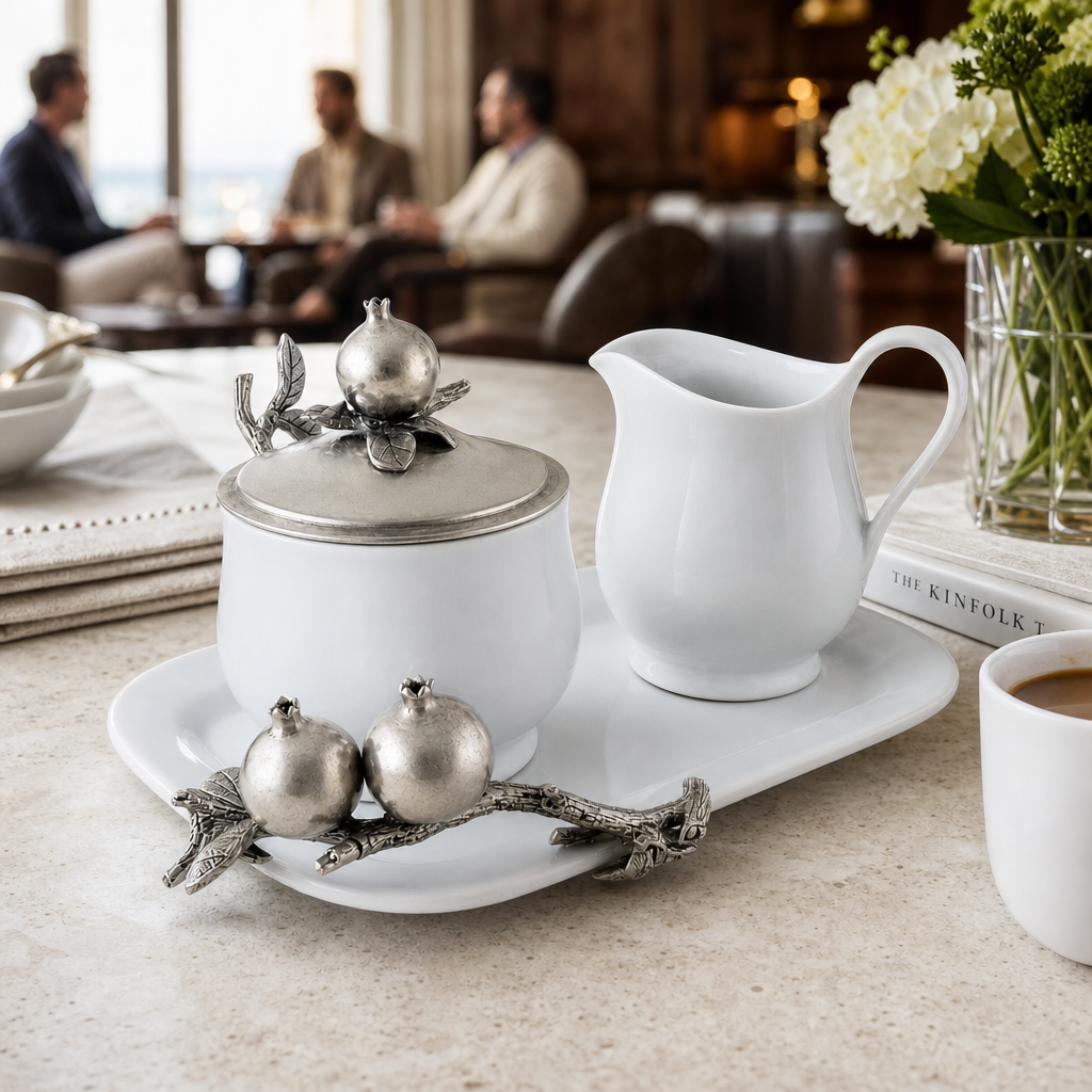 Pomegranate Creamer Set 8