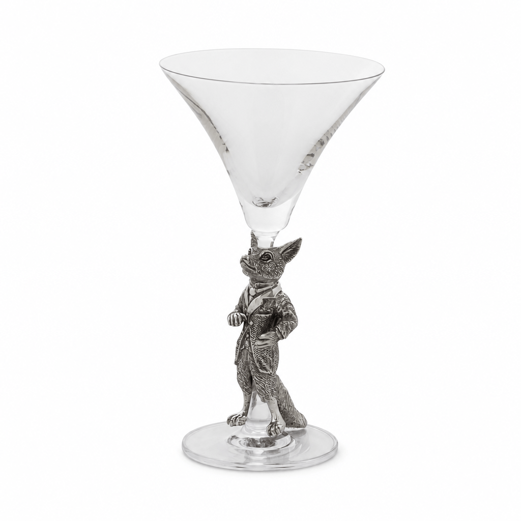 Hunting Dressed Fox Cocktail / Martini Glass 1